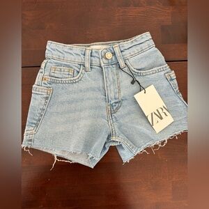 Zara Girls Cut-off shorts